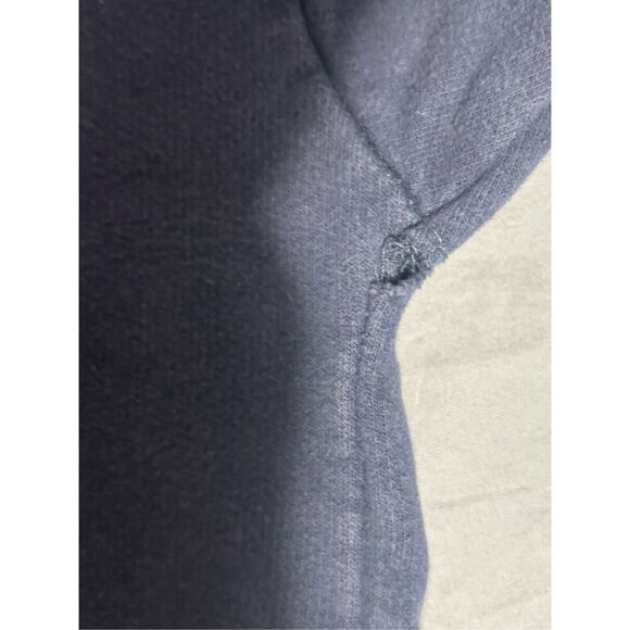 Vintage 90s Master On The Hunt Bald Eagle Nature Outdoors Navy Crewneck Mens L - Picture 9 of 9